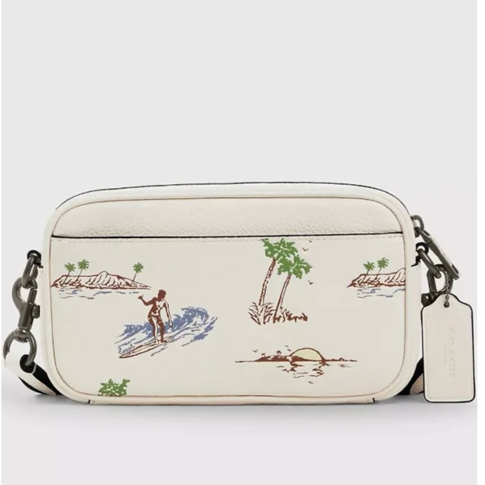 Coach Cross body surf print purse